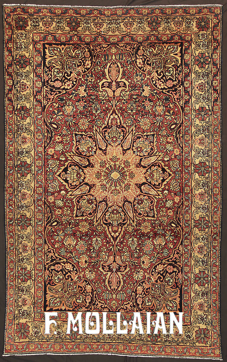 Antique Persian Kerman Ravar Rug n°:81636030
